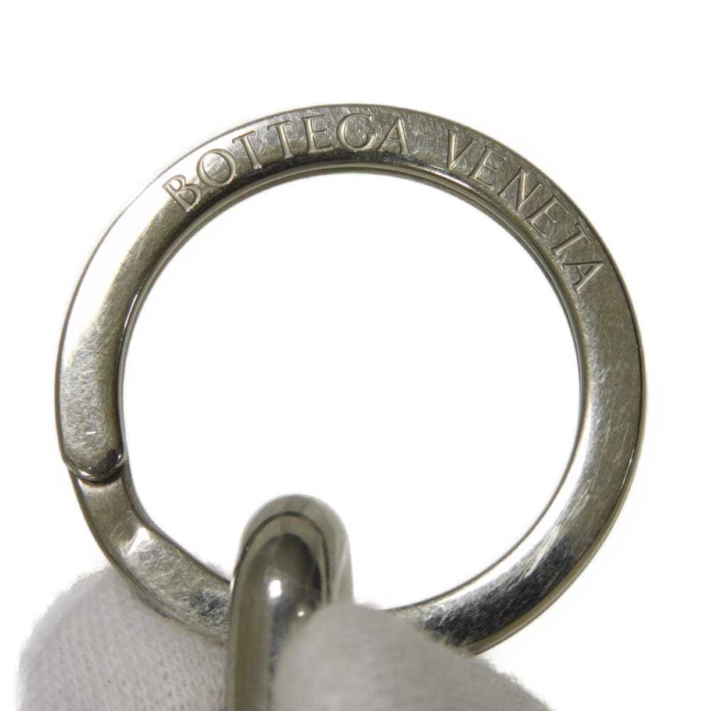 ボッテガ ヴェネタ トライアングル ノット ナッパ キーリング