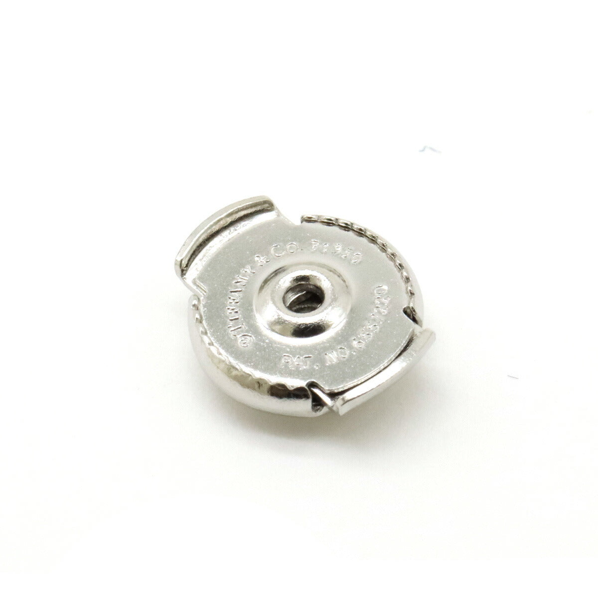 ティファニー ソレスト Pt950 ダイヤモンド ピアス