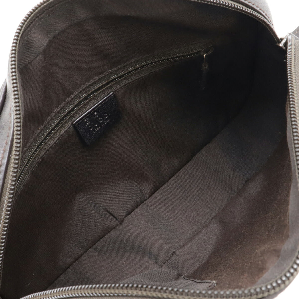 グッチ クレスト ホースビット レザー ショルダー バッグ