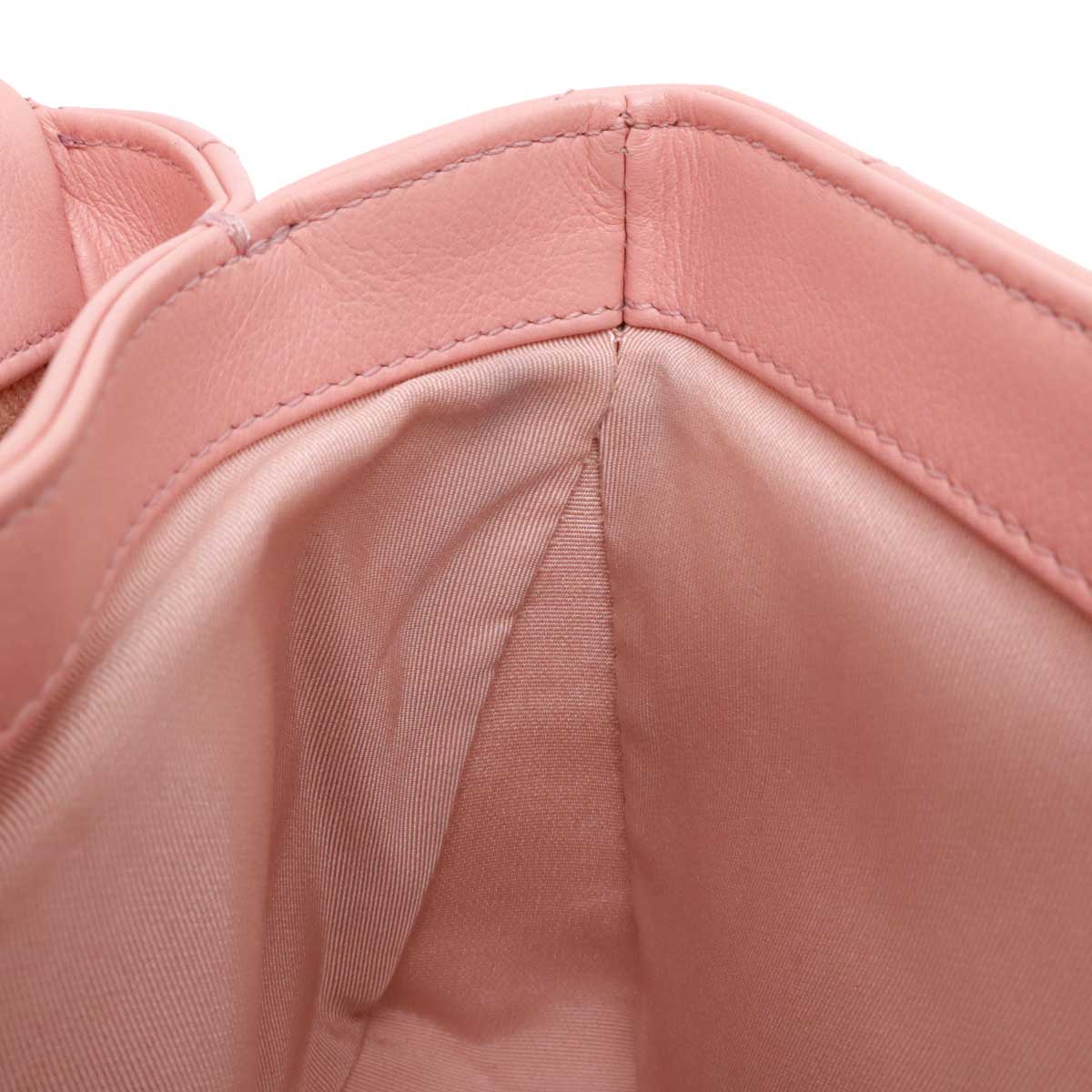 シャネル V ステッチ 2WAY ハンドバッグ レザー