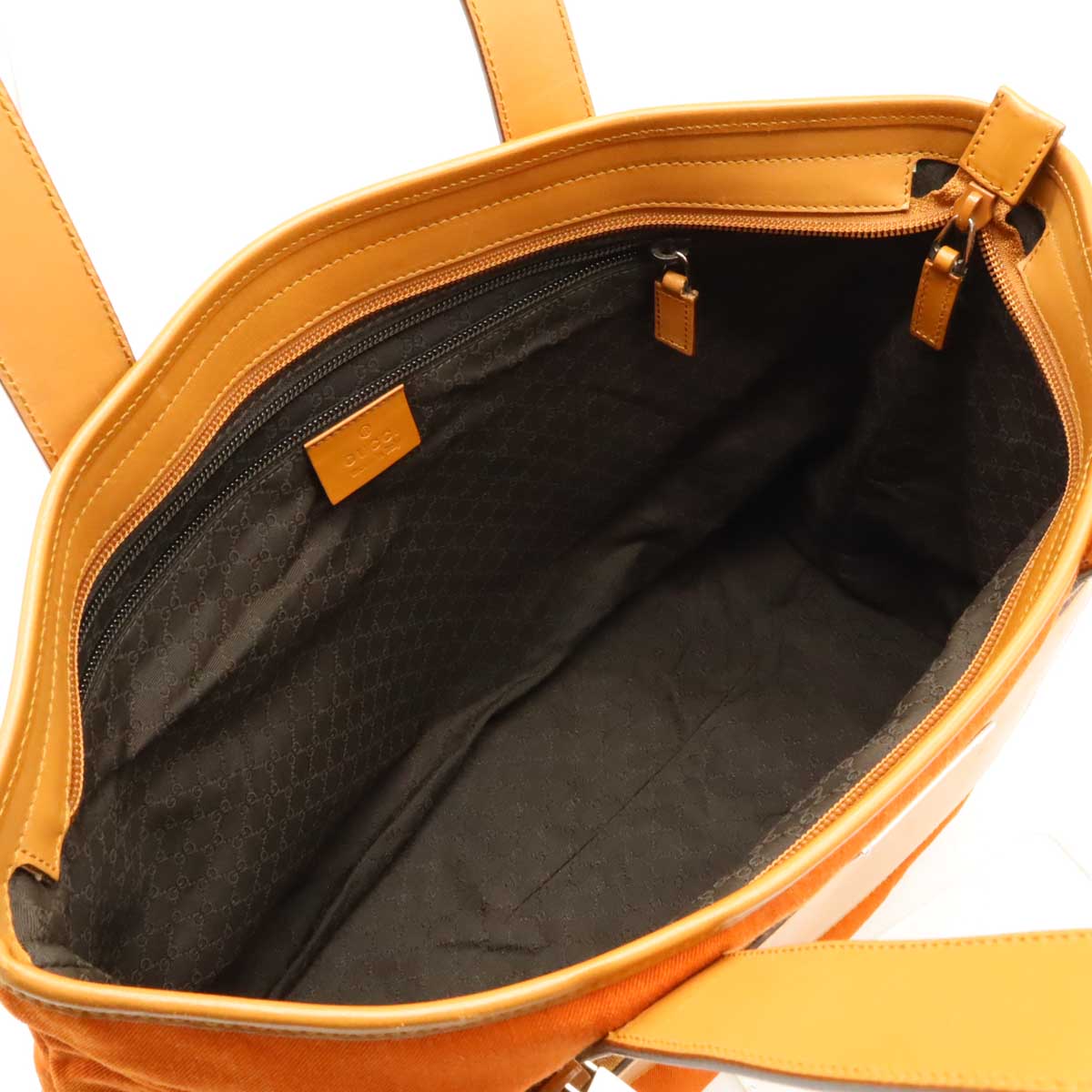 グッチ キャンバス/レザー 2way トートバッグ 019.04565