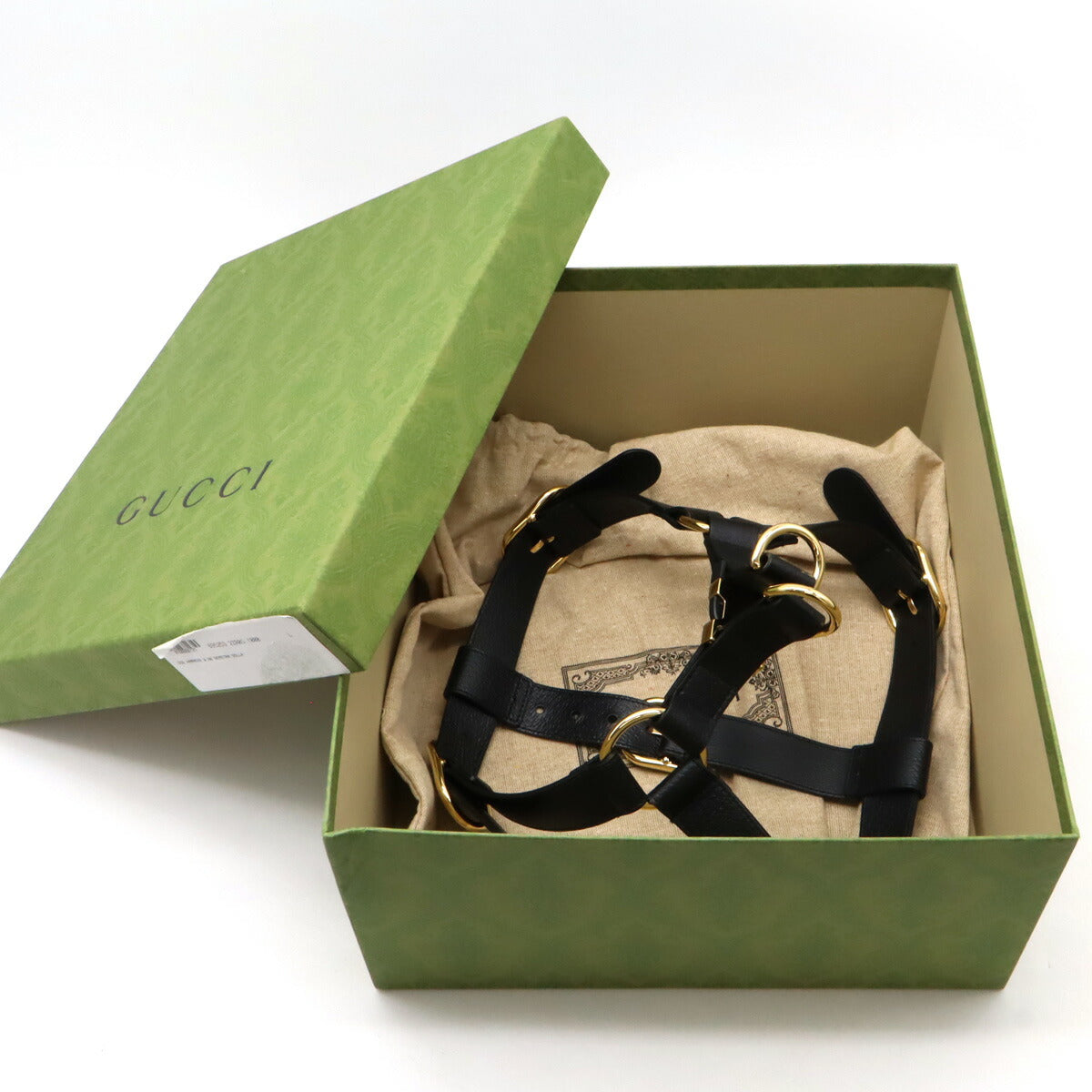 グッチ レザー ペット ハーネス