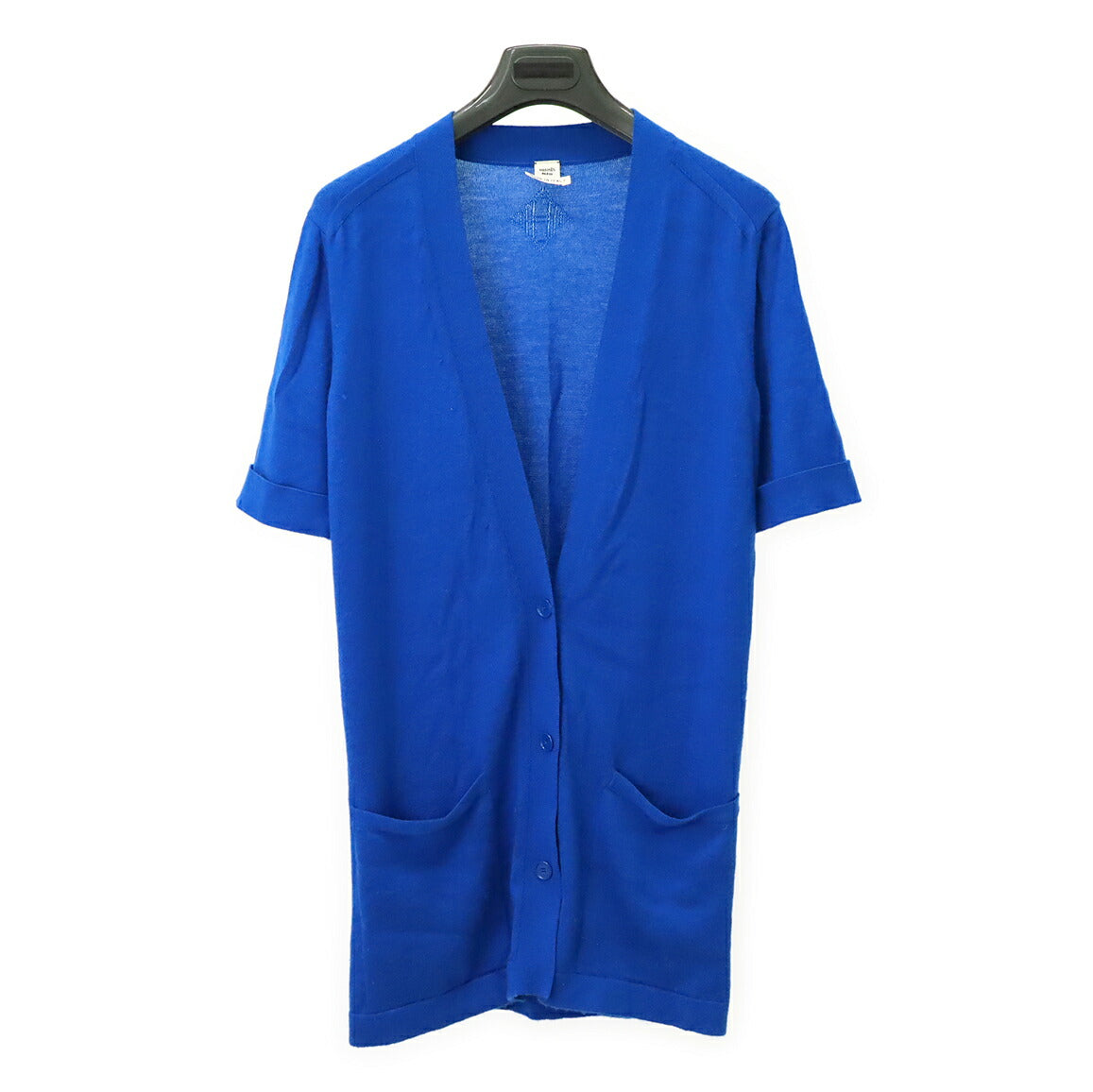エルメス34 カシミヤ100% カーディガン