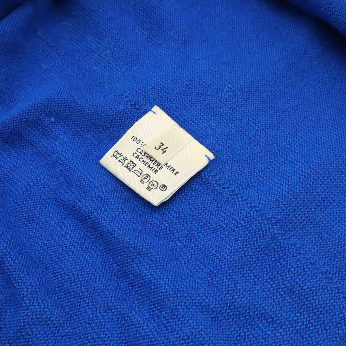 エルメス34 カシミヤ100% カーディガン