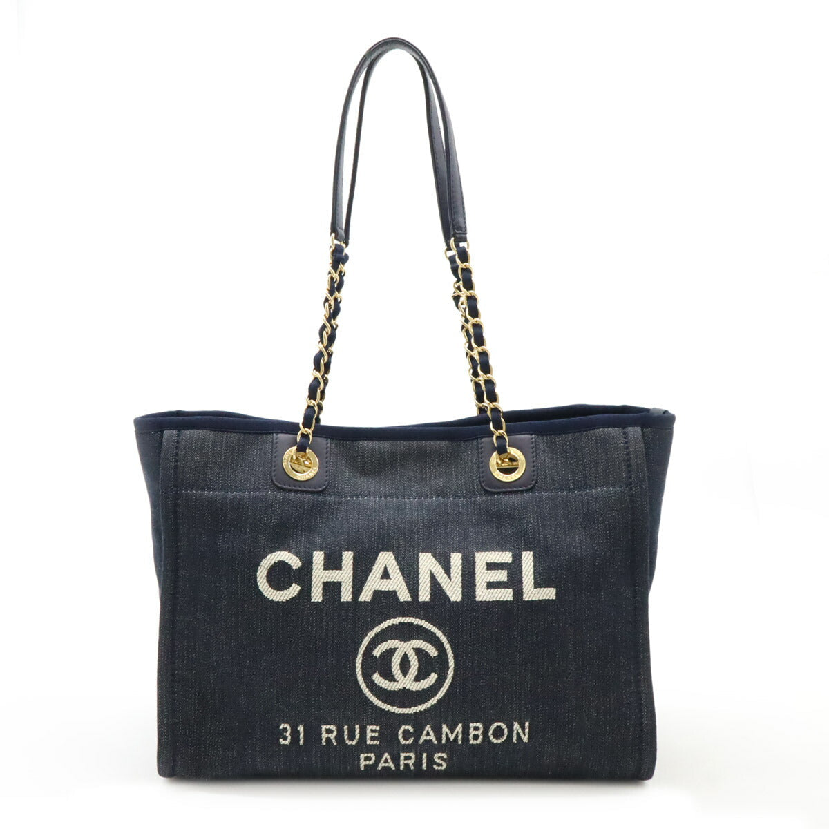 シャネル ドーヴィル デニム 2way バッグ