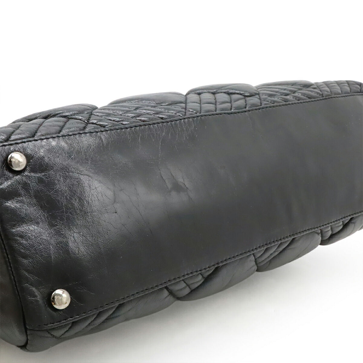 シャネル ココマーク キルティング レザー2wayショルダーバッグ