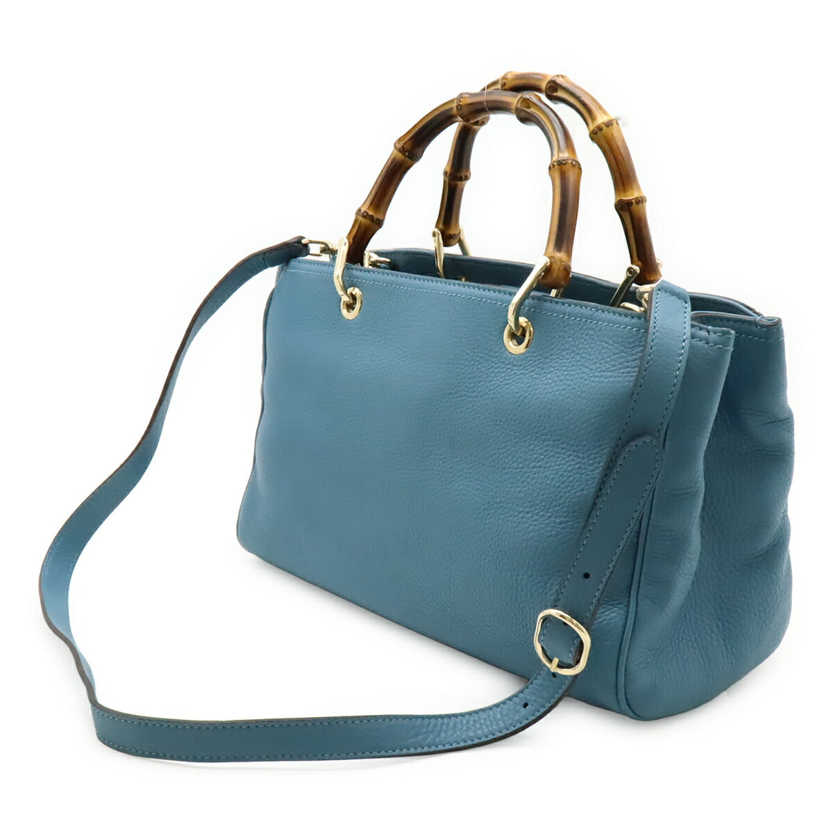 グッチ バンブー ショッパー レザー 2way バッグ