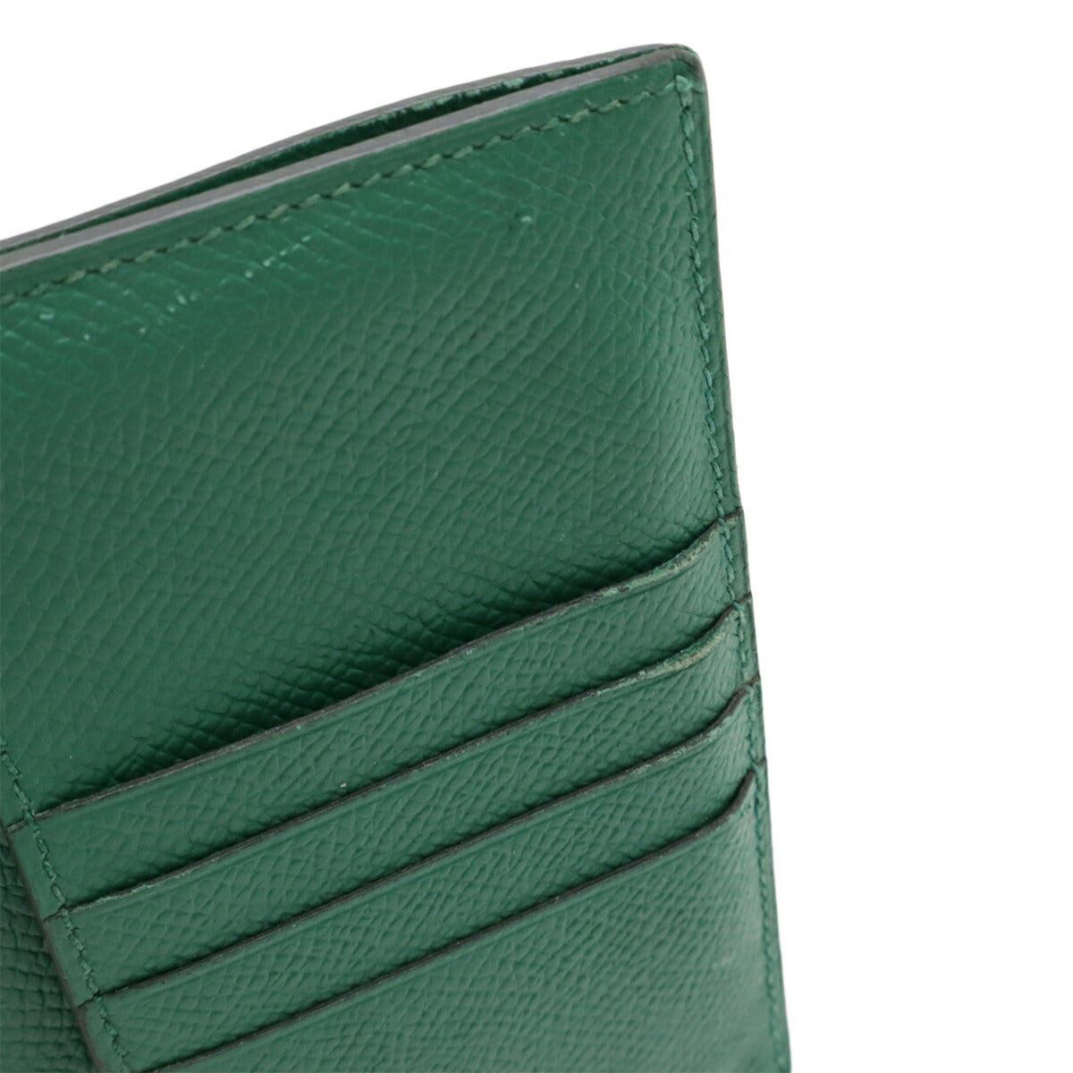 エルメス ベアンクコンパクト ヴォーエプソン 二つ折り財布