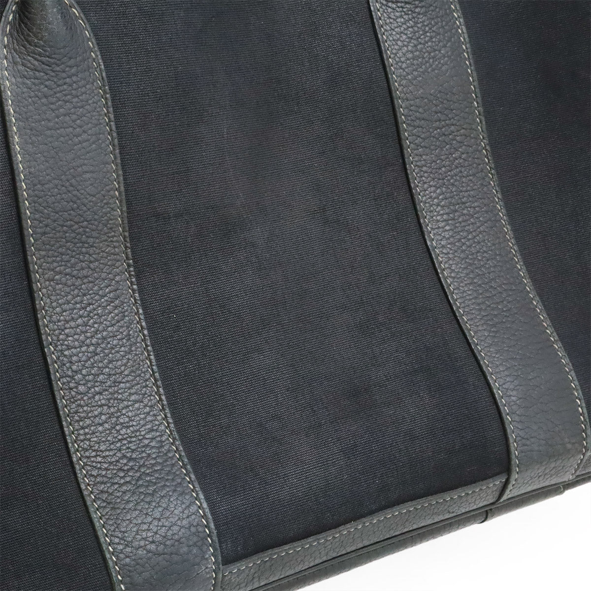エルメス ガーデンパーティPM トワルオフィシエ レザー トートバッグ
