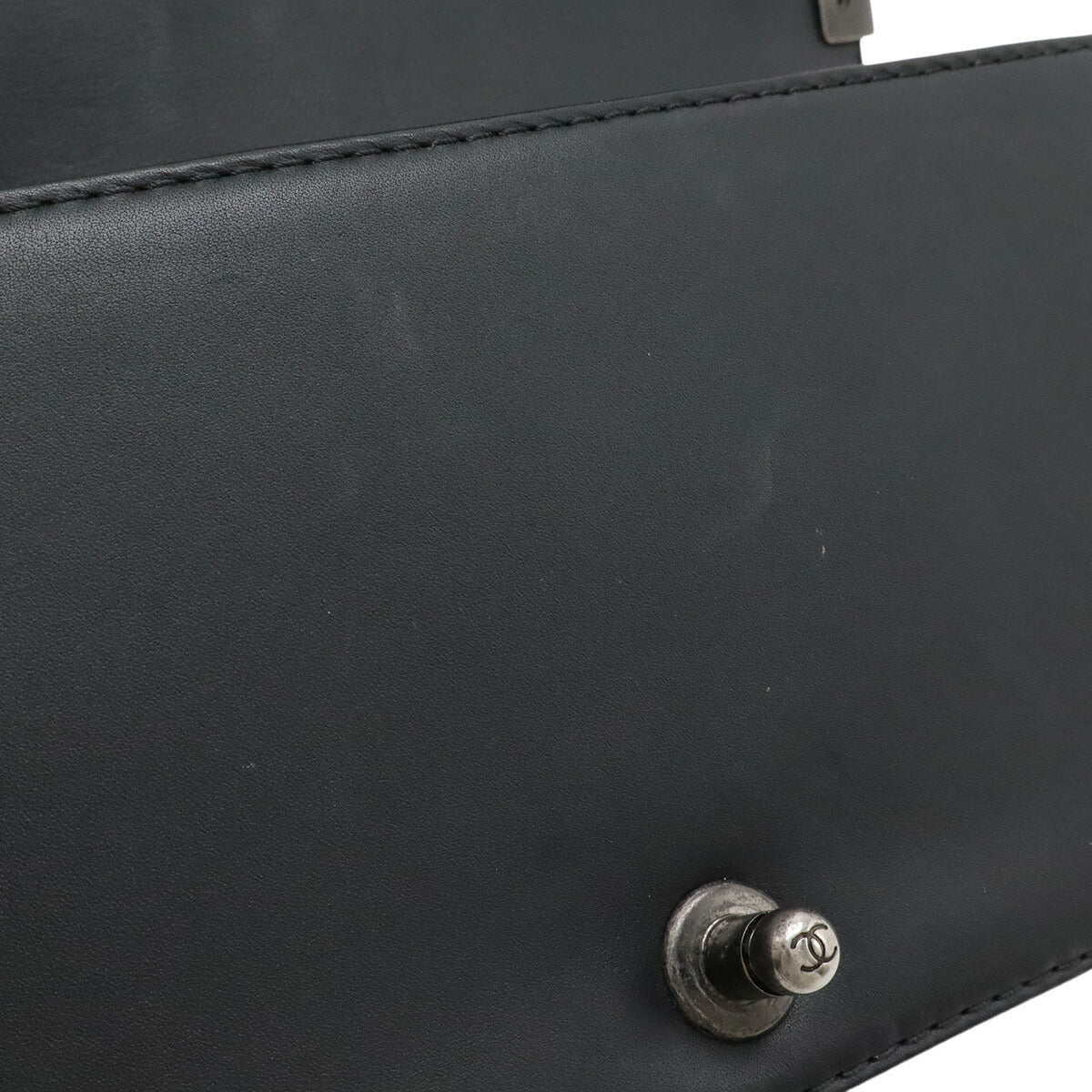 シャネル ボーイシャネル ソフトカーフ ショルダーバッグ