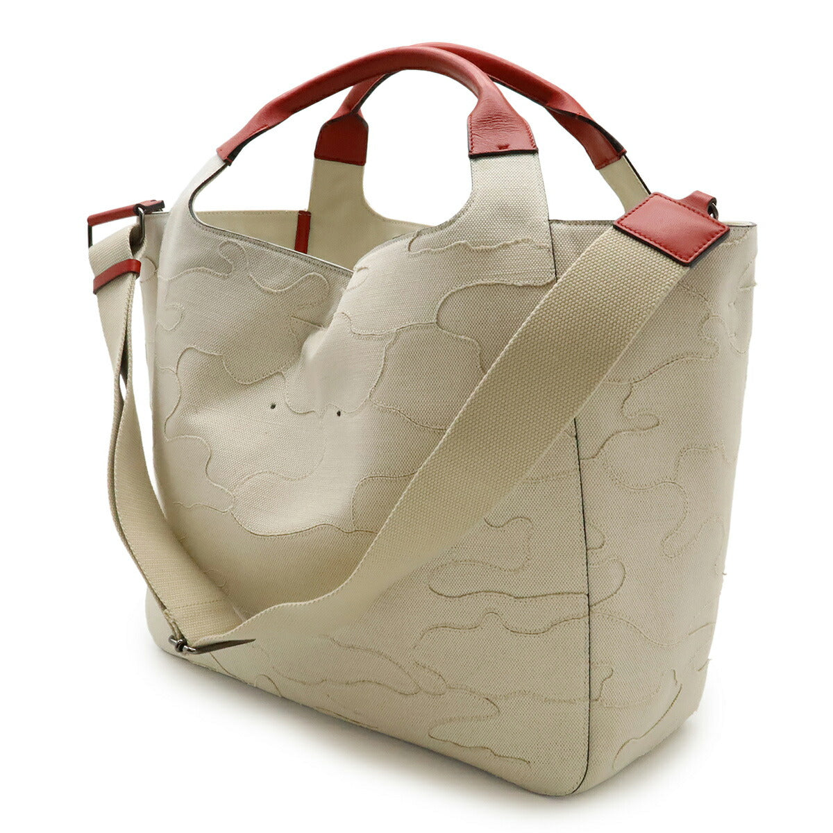 ヴァレンティノ ガラヴァーニ アトリエ 07 キャンバス 2WAYトートバッグ