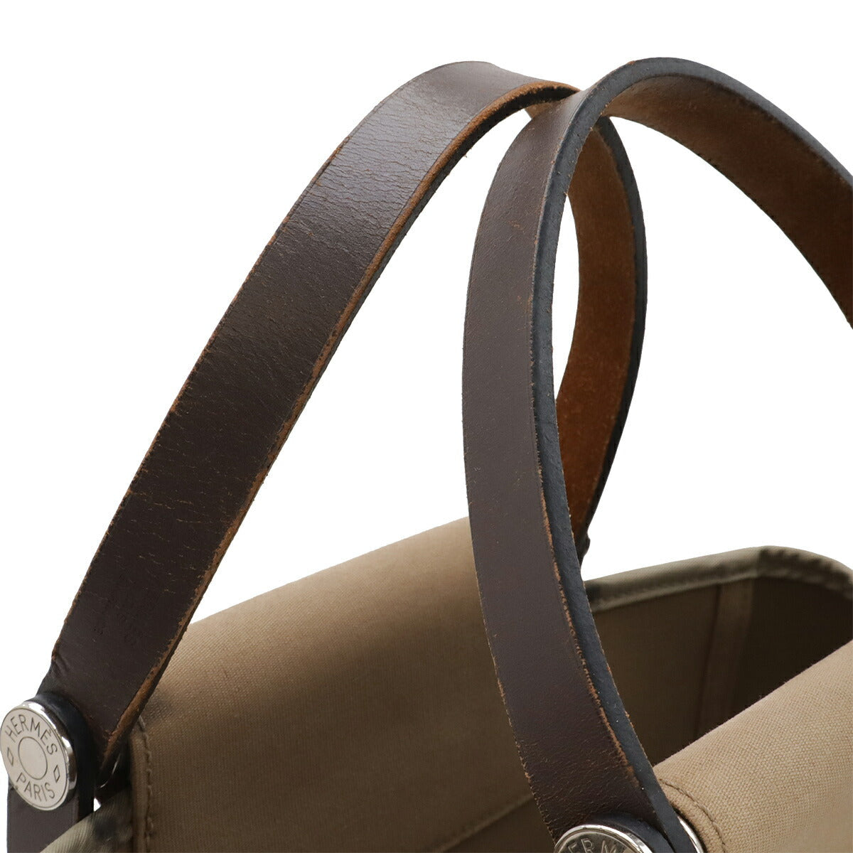 エルメス カバックPM トワルオフィシエ レザー 2wayバッグ