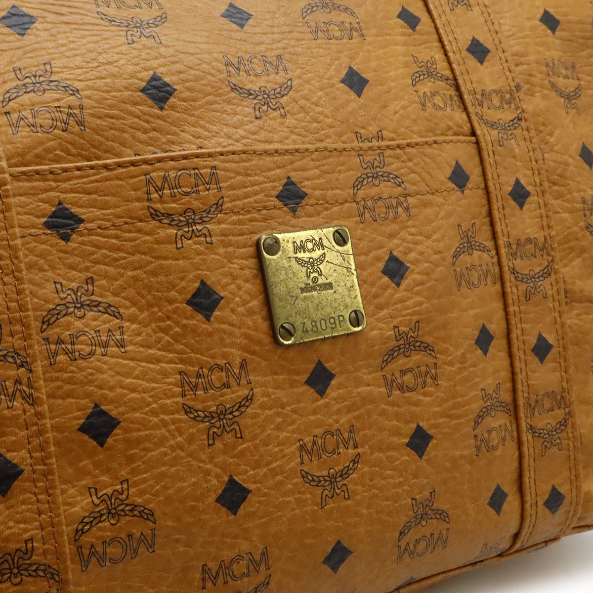 エムシーエム ヴィセトス コーティングキャンバス2wayトートバッグ