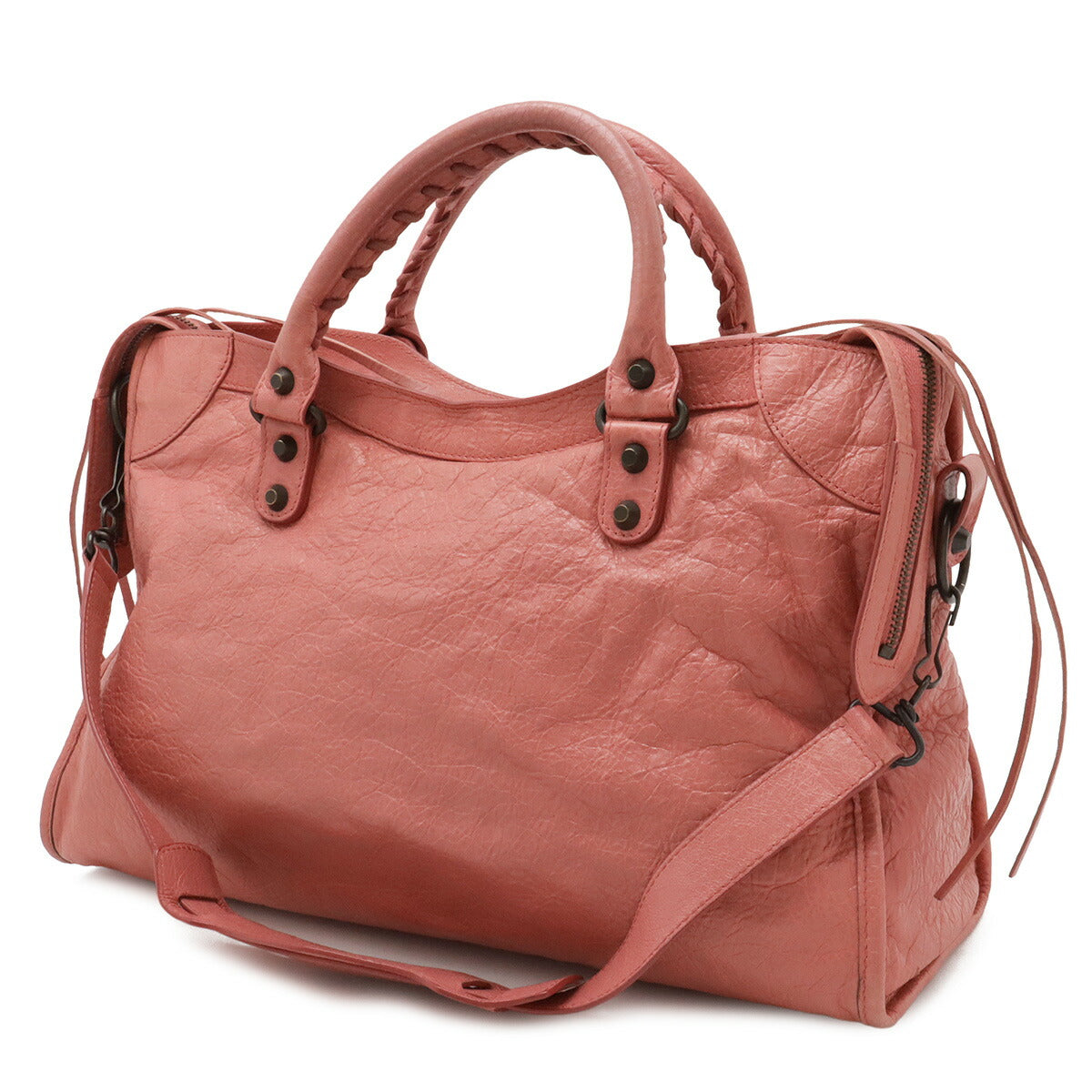 バレンシアガ ザシティ レザー2WAYバッグ