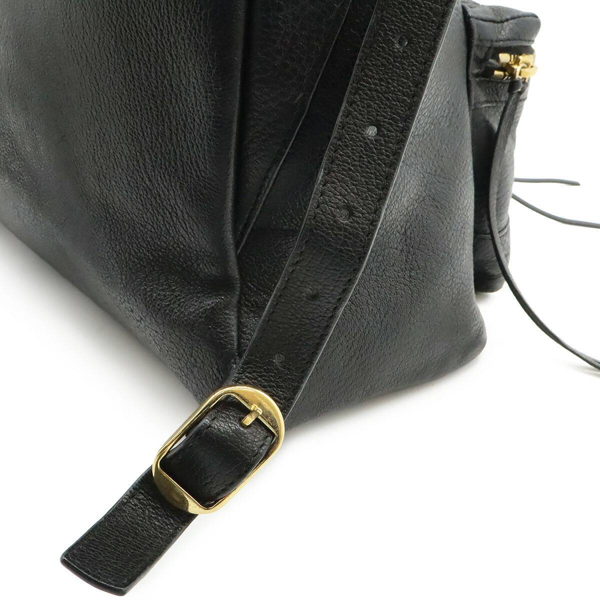 バレンシアガ シティ レザー バックパック
