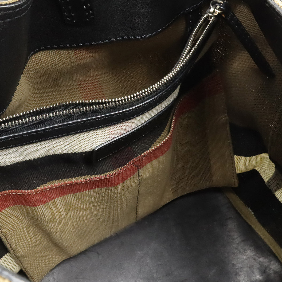 バーバリー アシュビー キャンバス レザー2WAYショルダーバッグ