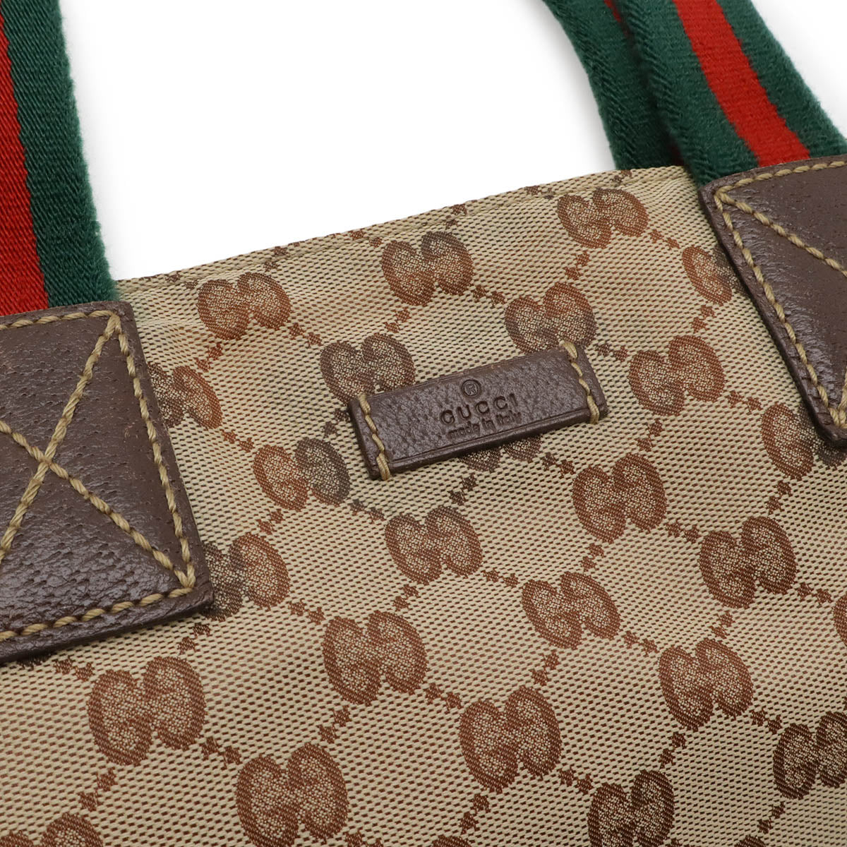 グッチ GGナイロンキャンバス2wayトートバッグ