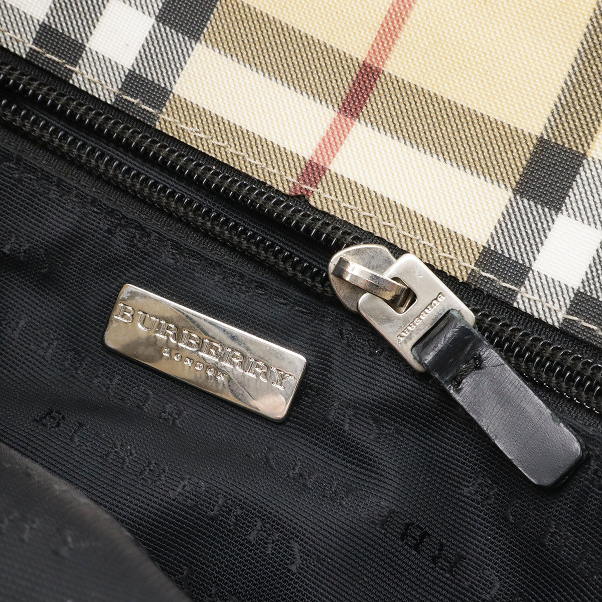 バーバリー コーティングキャンバス トートバッグ