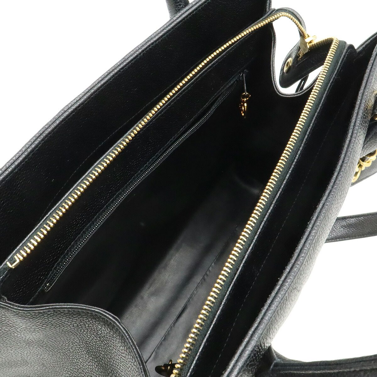 シャネル Vステッチ レザー 2wayバッグ