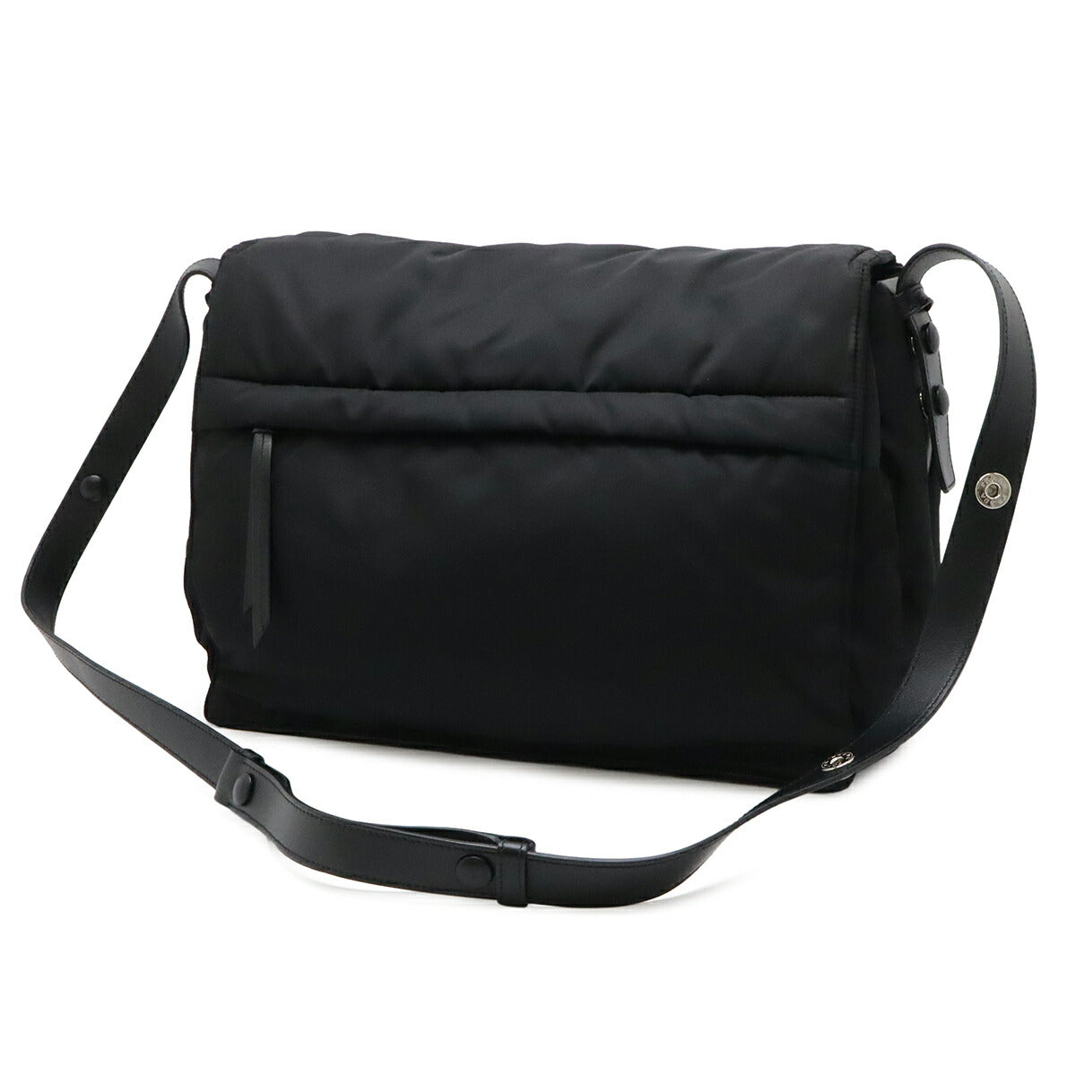 プラダ Re-Nylon レザーショルダーバッグ