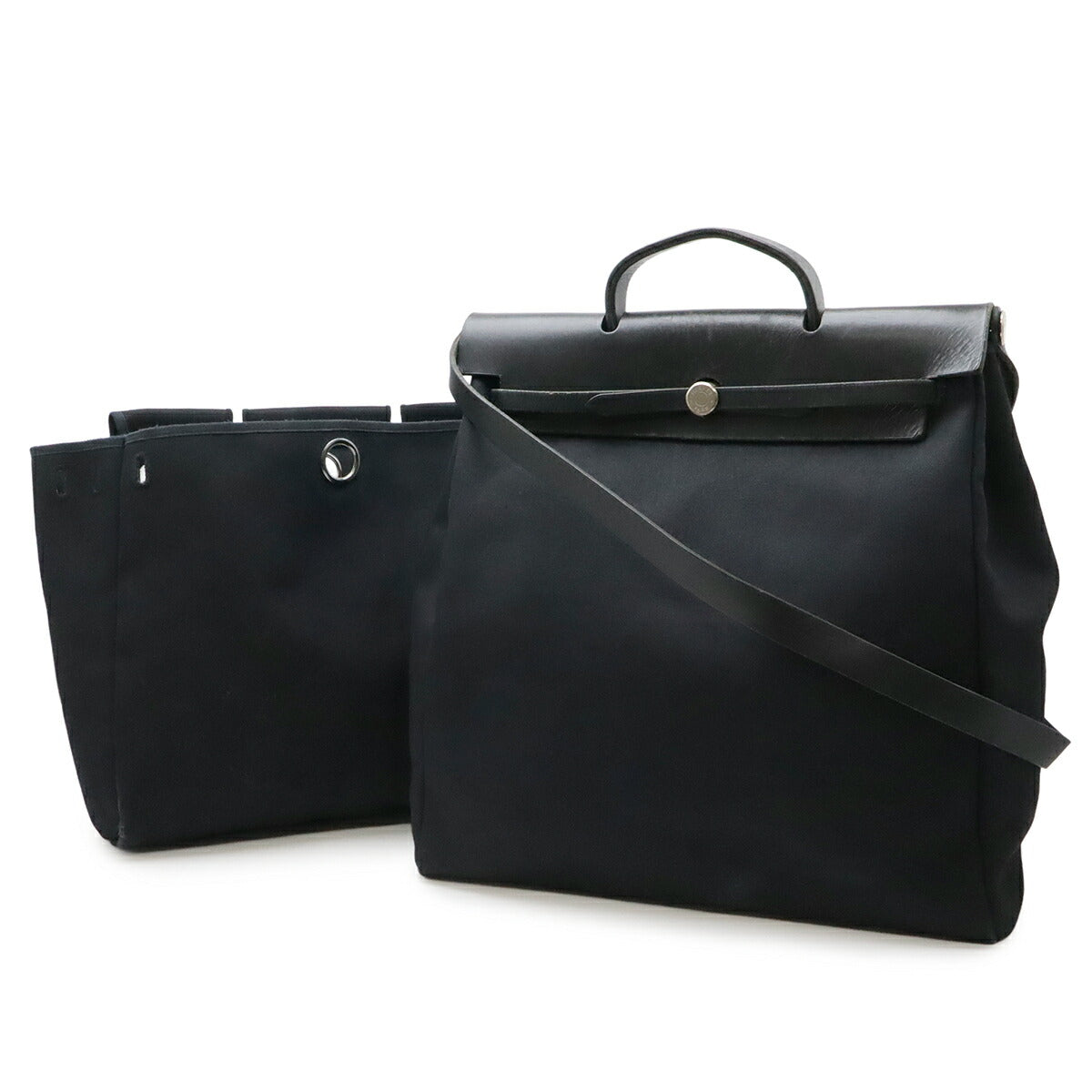 エルメス エールバッグMM トワルオフィシエ レザー 2wayバッグ