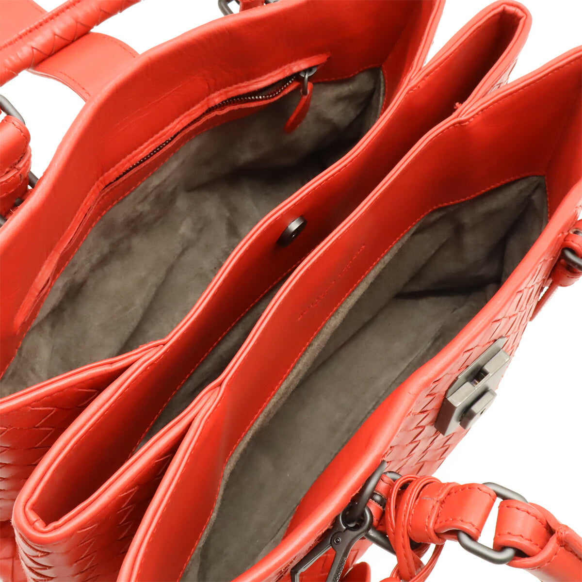 ボッテガヴェネタ イントレチャート レザー2wayバッグ