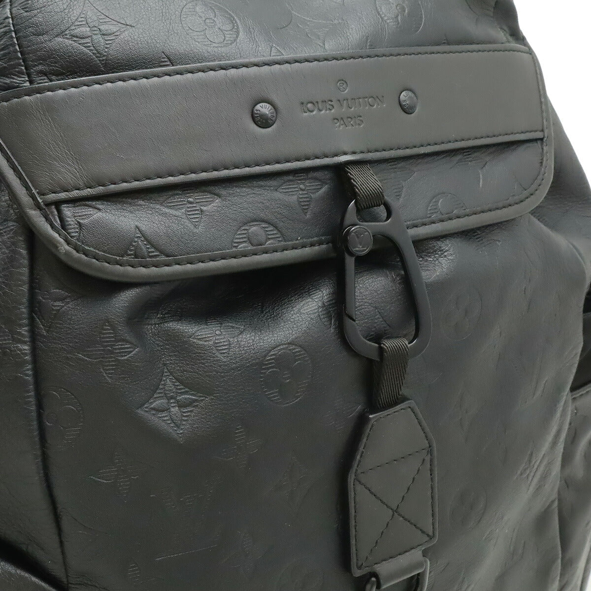 ルイヴィトン ディスカバリー モノグラムシャドウ レザー バックパック