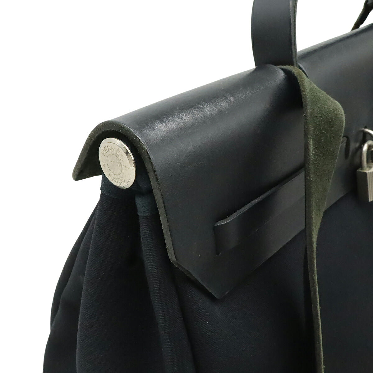 エルメス エールバッグMM トワルオフィシエ レザー 2wayバッグ