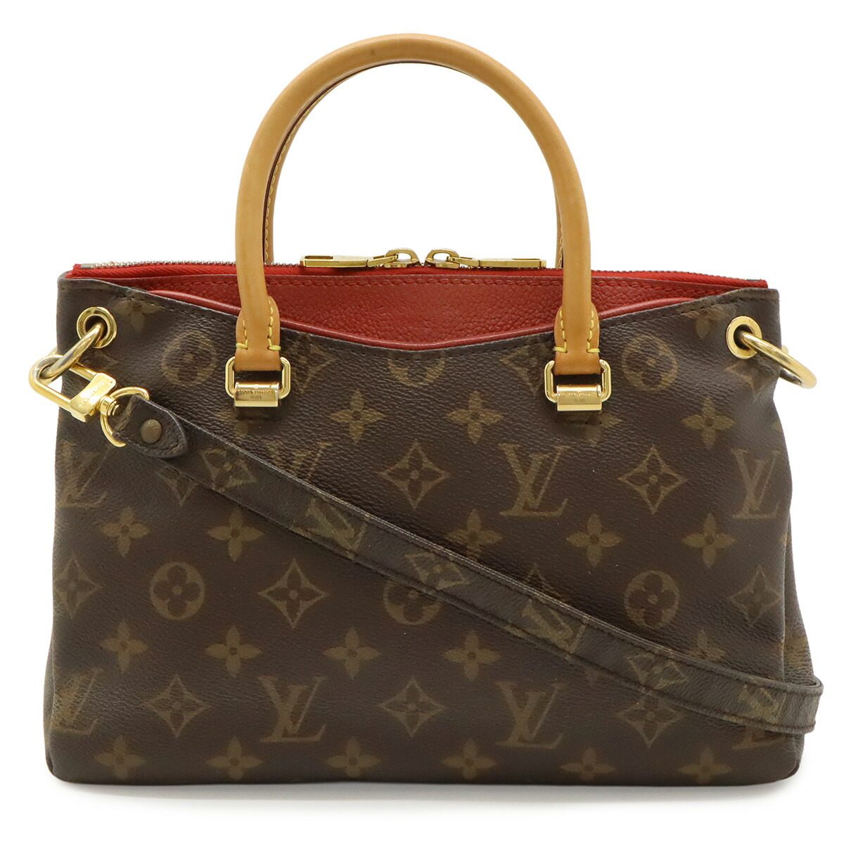 ルイヴィトン パラスBB モノグラム ハンドバッグ