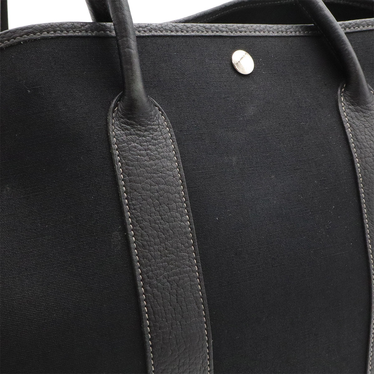 エルメス ガーデンパーティPM トワルオフィシエ レザートートバッグ