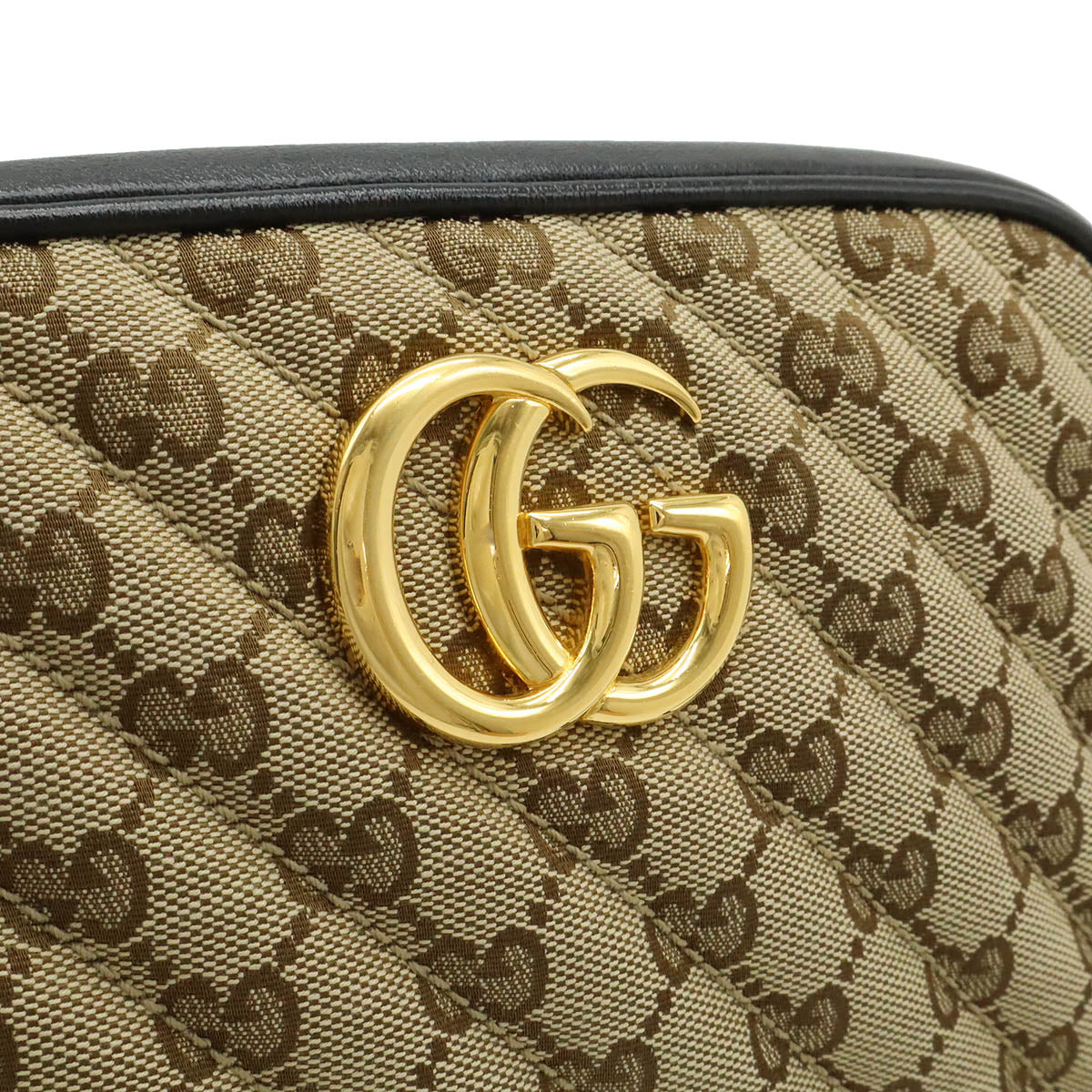 グッチ GGマーモント GGキャンバス ショルダーバッグ