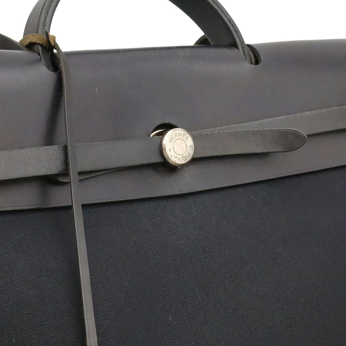 エルメス エールバッグMM トワルオフィシエ レザー 2wayバッグ