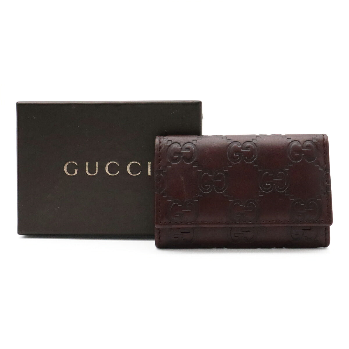 グッチ グッチシマ レザーキーケース