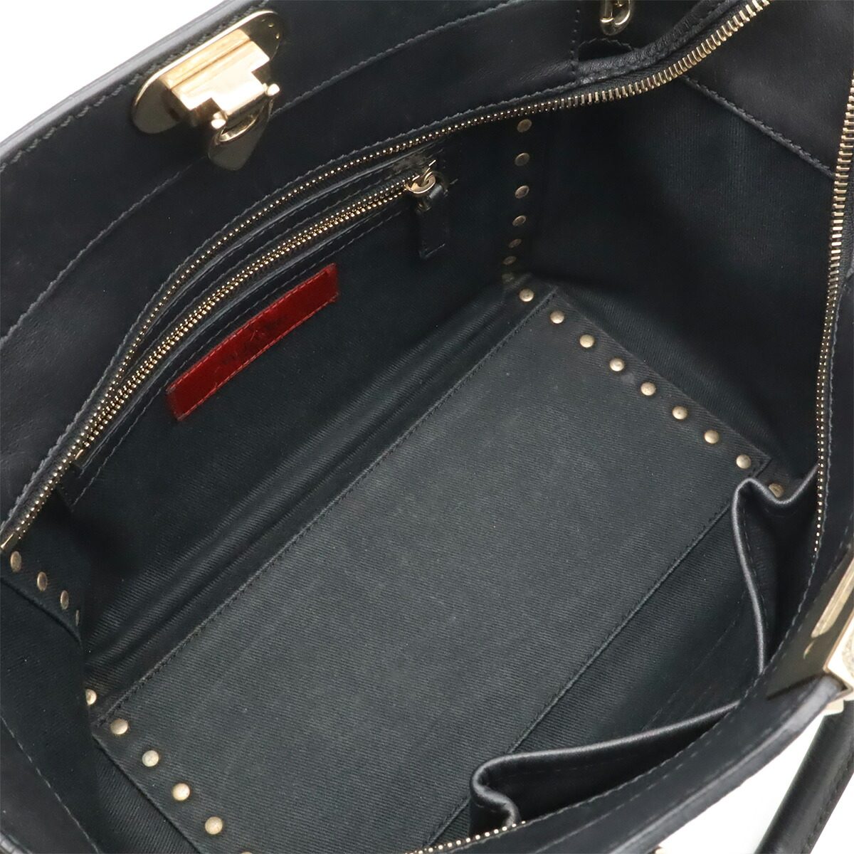 ヴァレンティノガラヴァーニ レザー2wayハンドバッグ