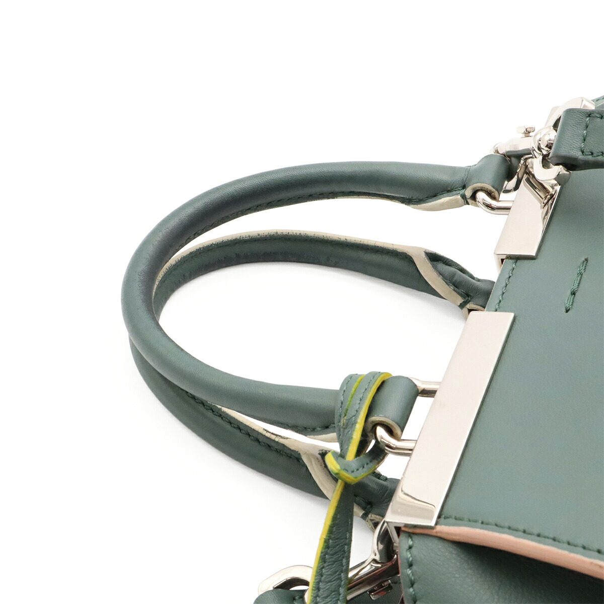 フェンディ プチトロワジュール レザー2wayバッグ