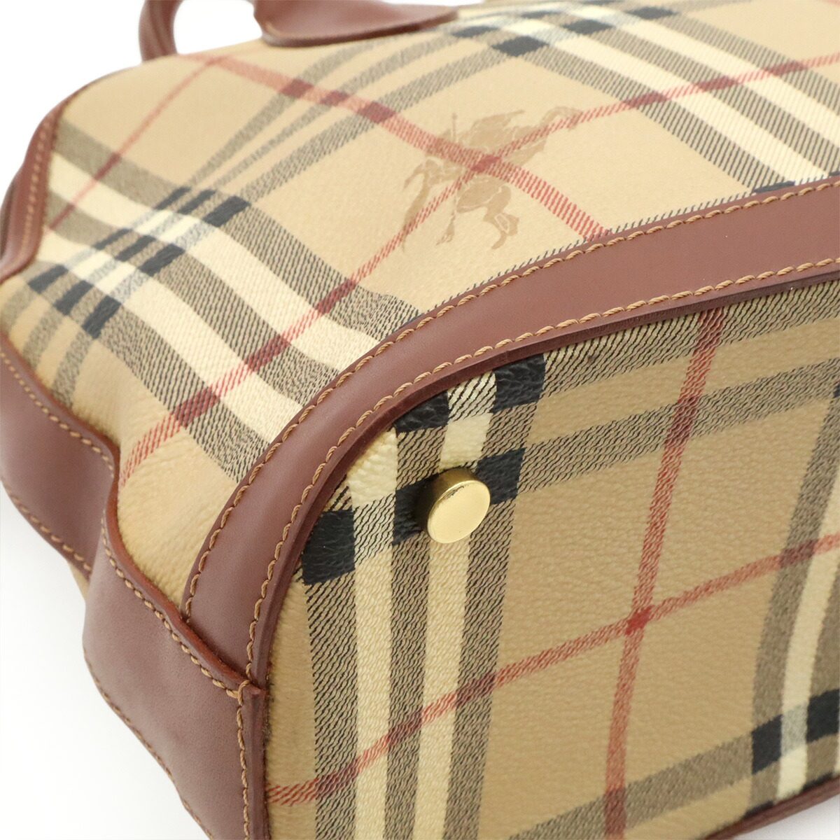バーバリー PVC ハンドバッグ