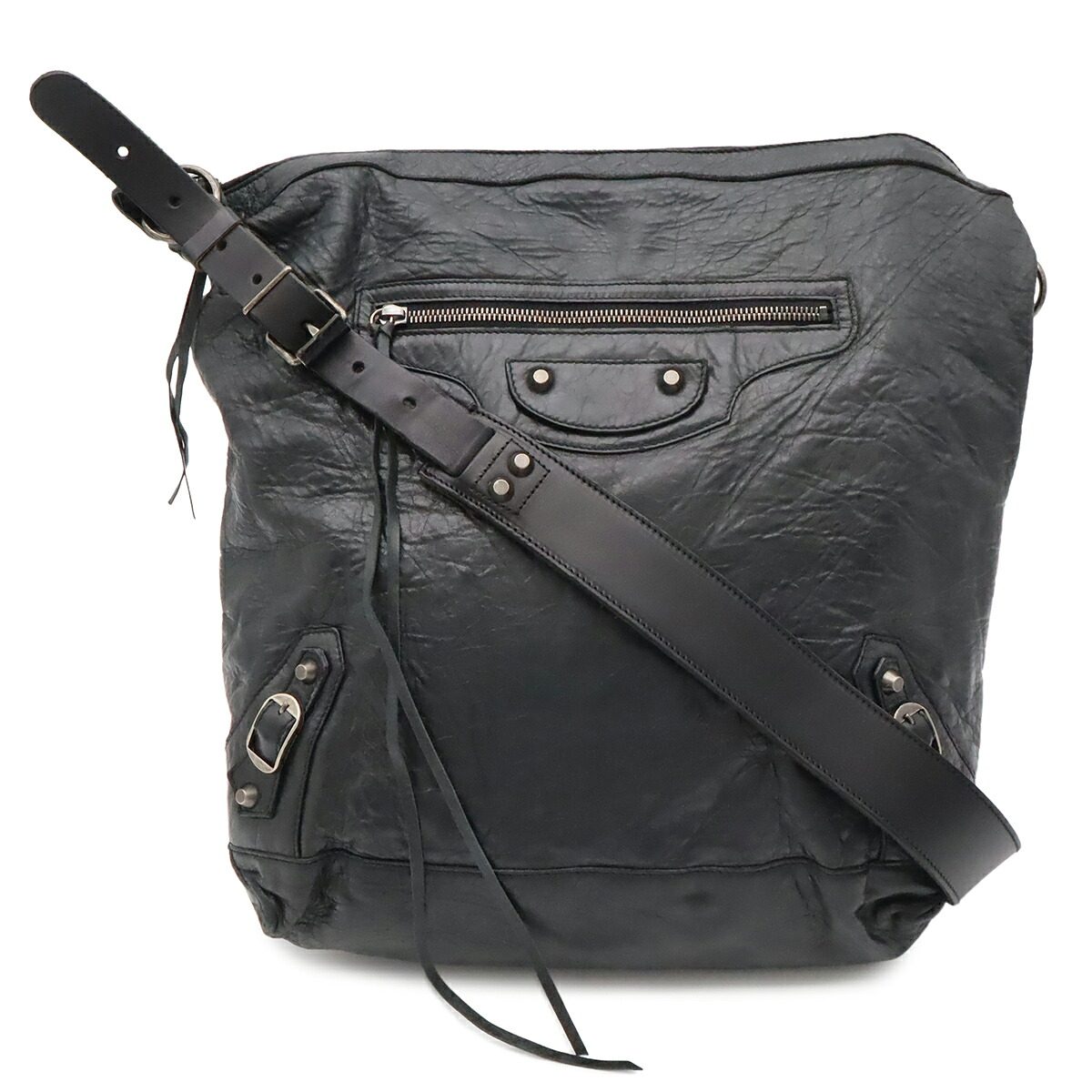 バレンシアガ THE MENS DAY レザーショルダーバッグ