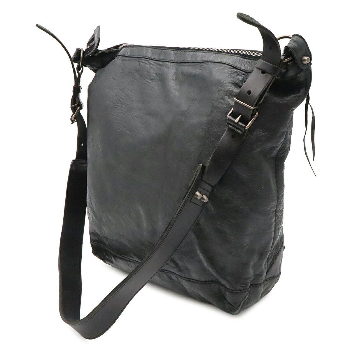 バレンシアガ THE MENS DAY レザーショルダーバッグ