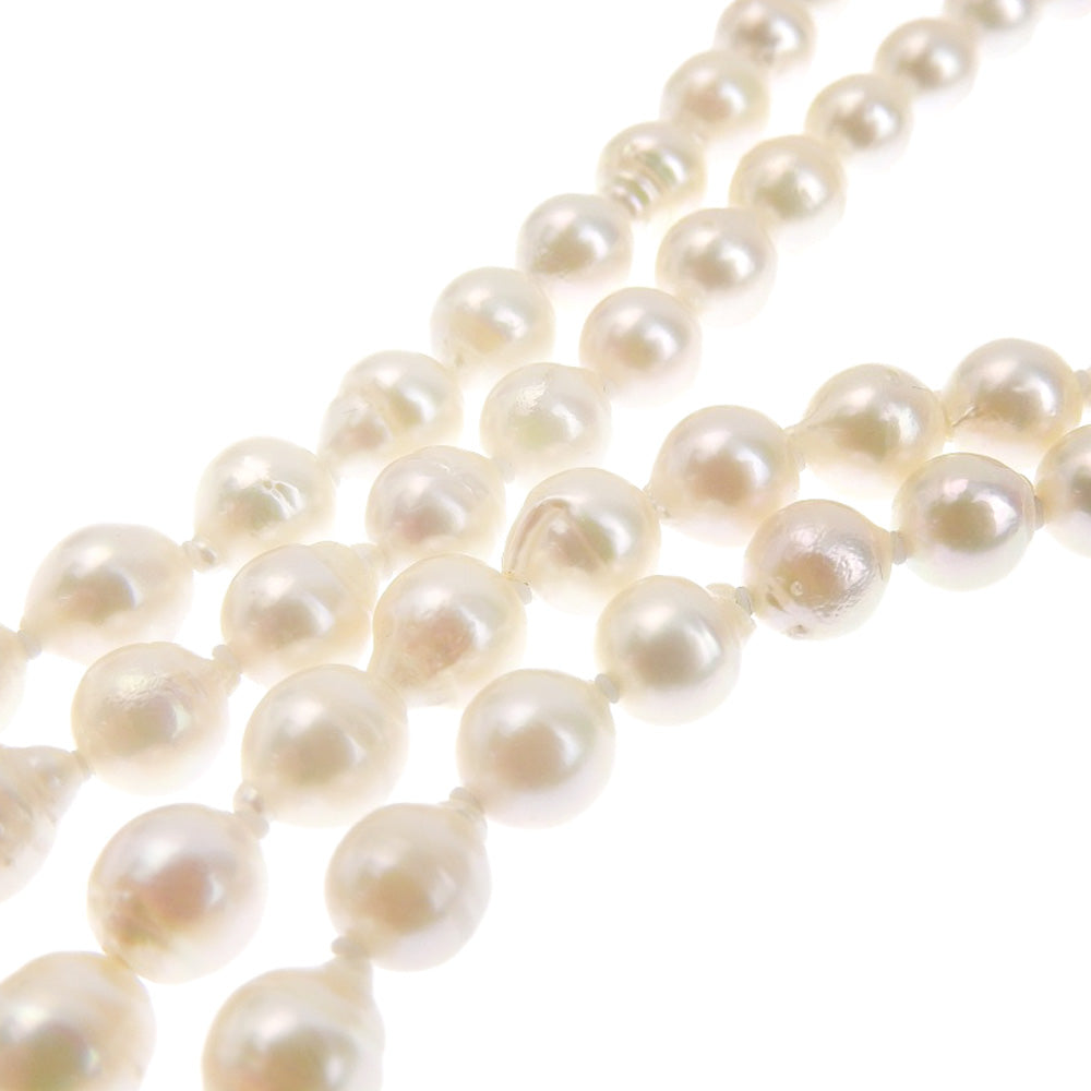 シルバー パール ネックレス 6.5-7mm
