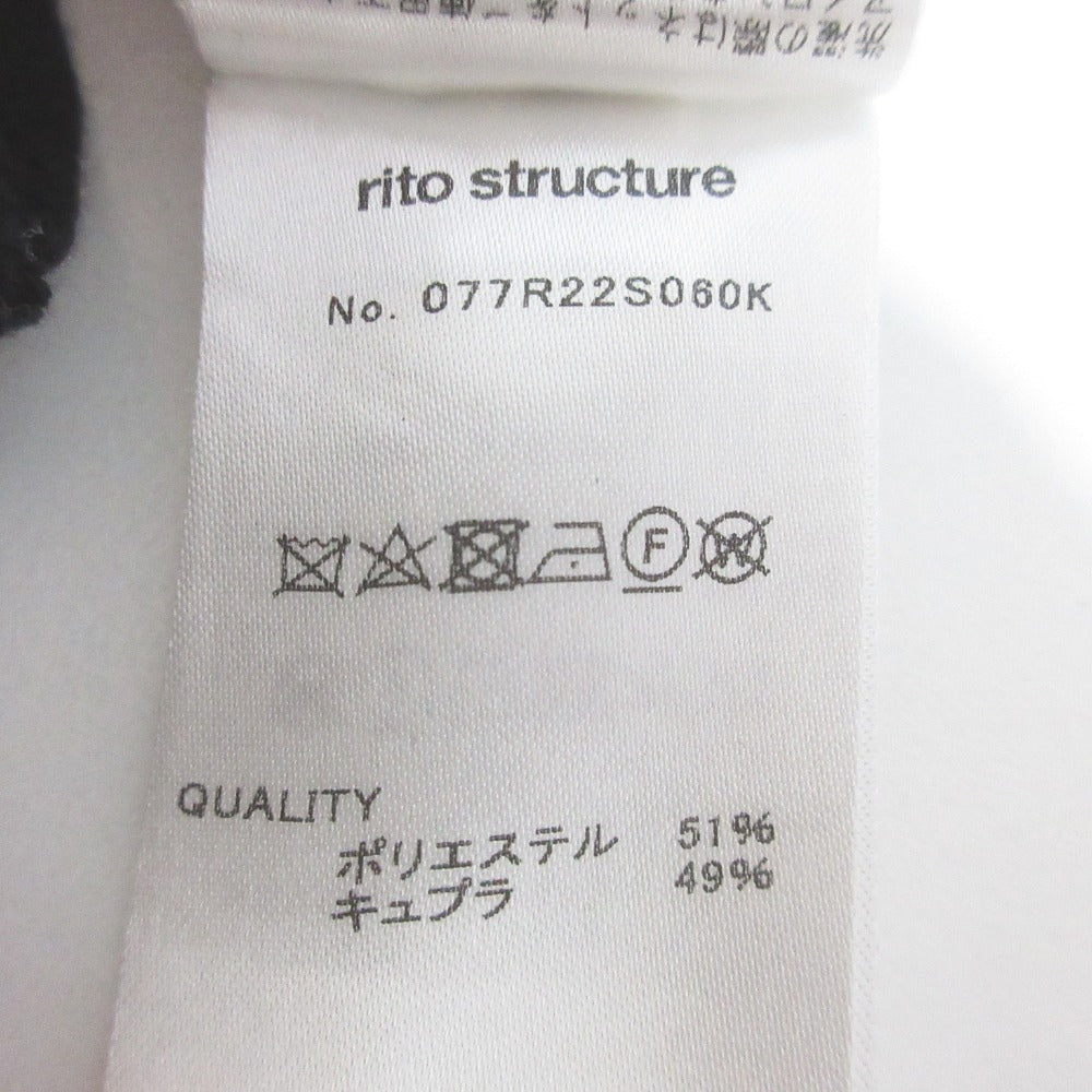 リトストラクチャー メッシュニットトップス