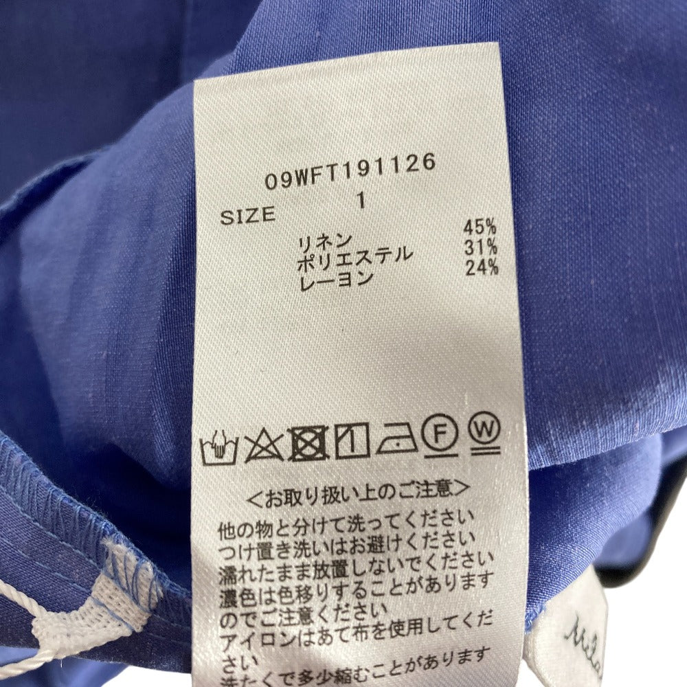 ミラオーウェンベルト付きブラウス