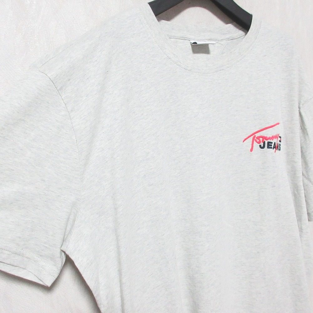 トミージーンズ ロゴコットンTシャツ
