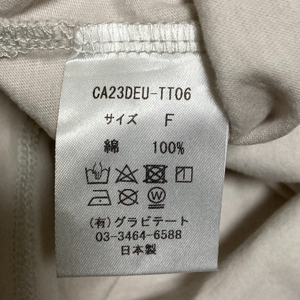 キャラクス CANDYCOLOR SLEEVELESSTEE ノースリーブTシャツ