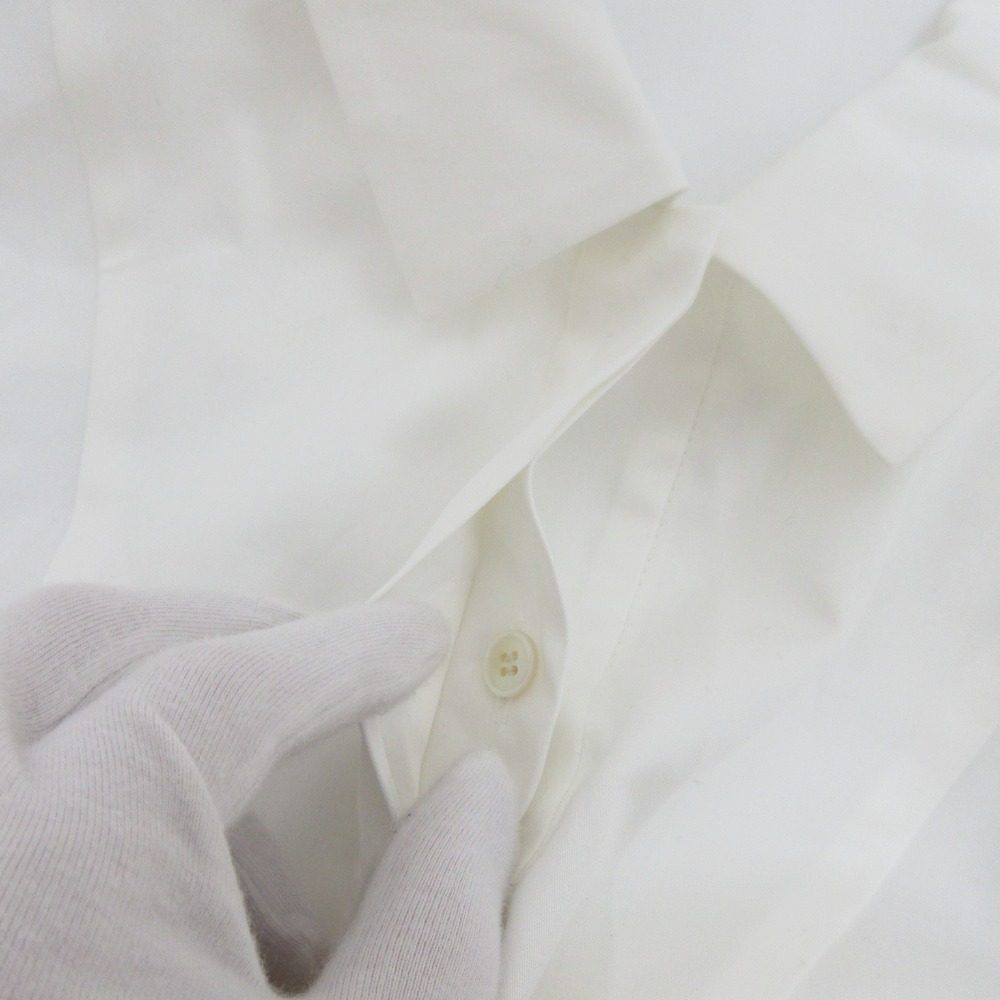 cygne ペプラムノースリーブシャツ
