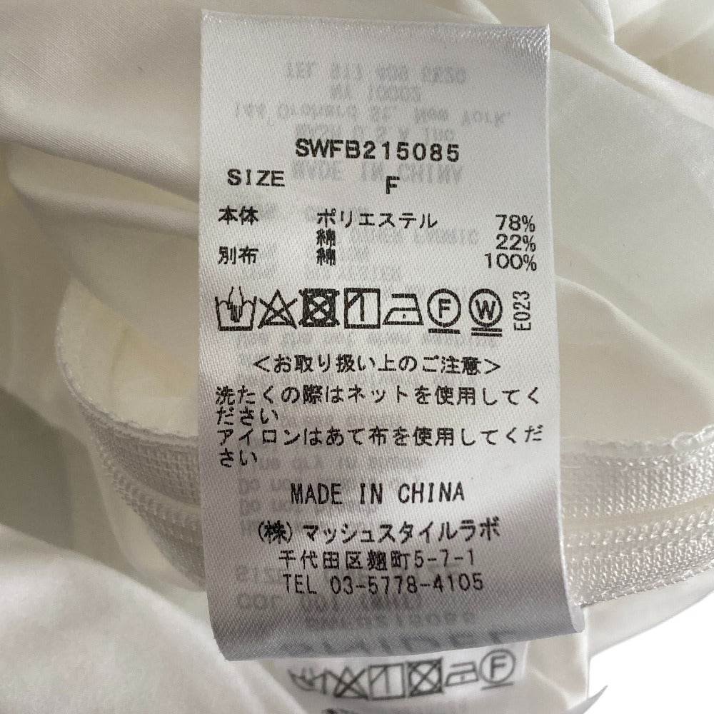 スナイデル Sustainableボウタイブラウス