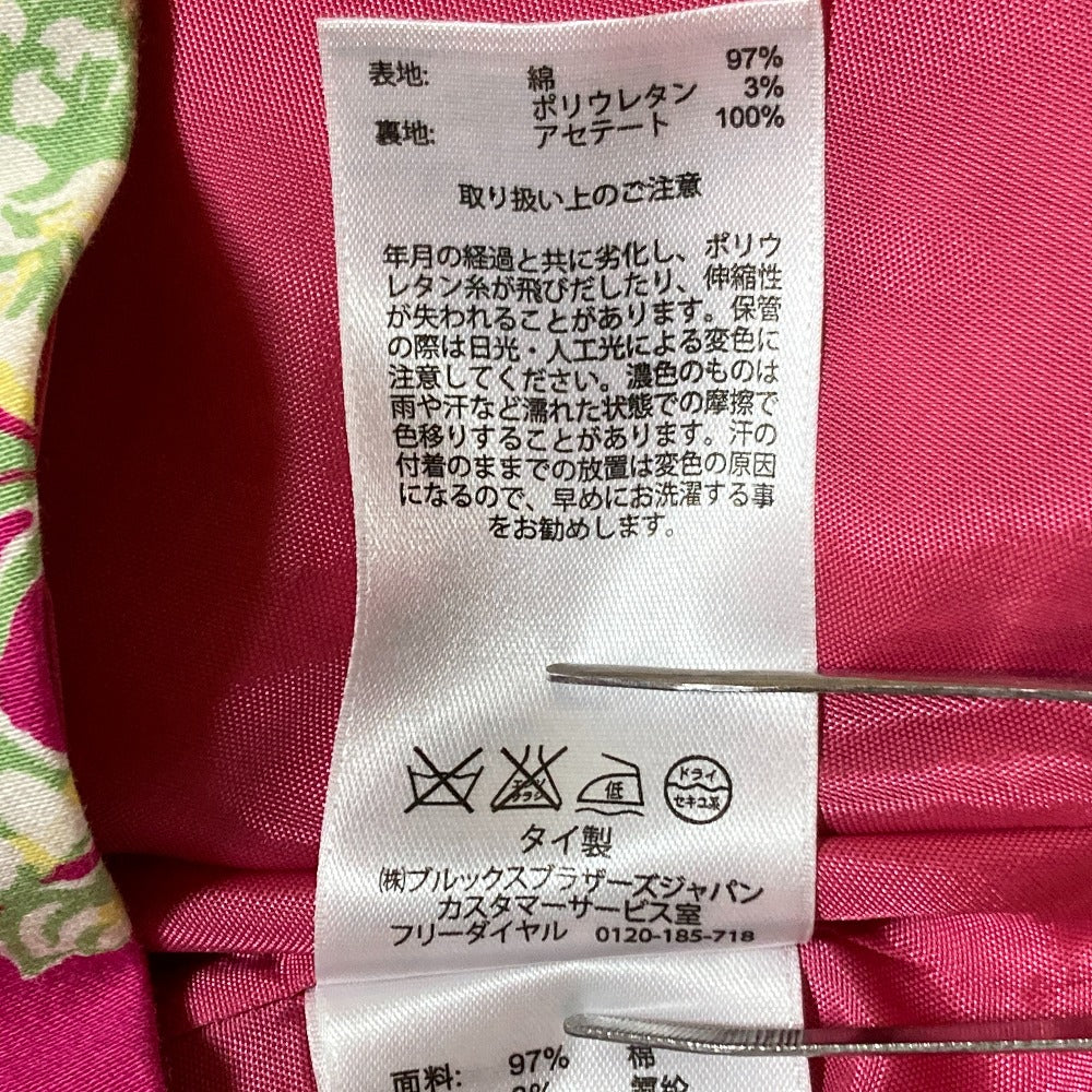 ブルックスブラザーズ 花柄ノースリーブワンピース