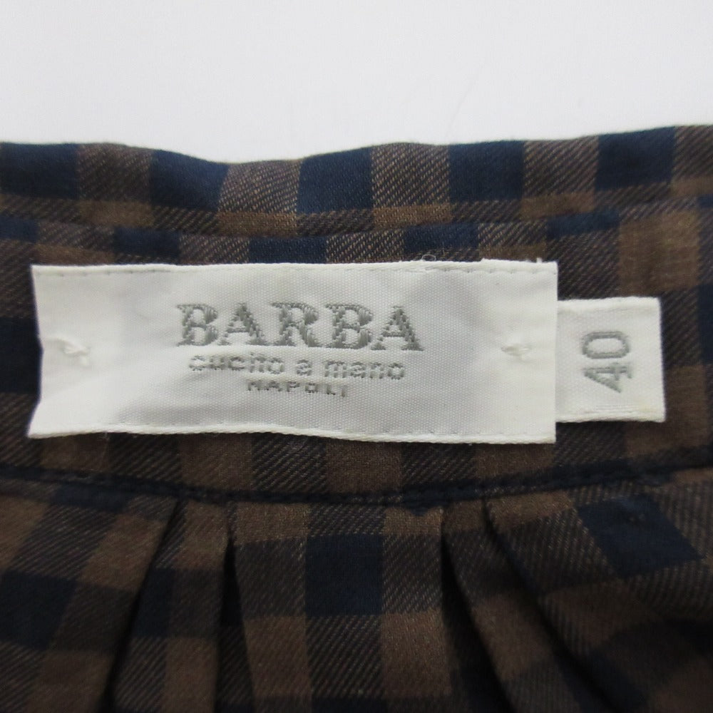 Barba スキッパー シャツ