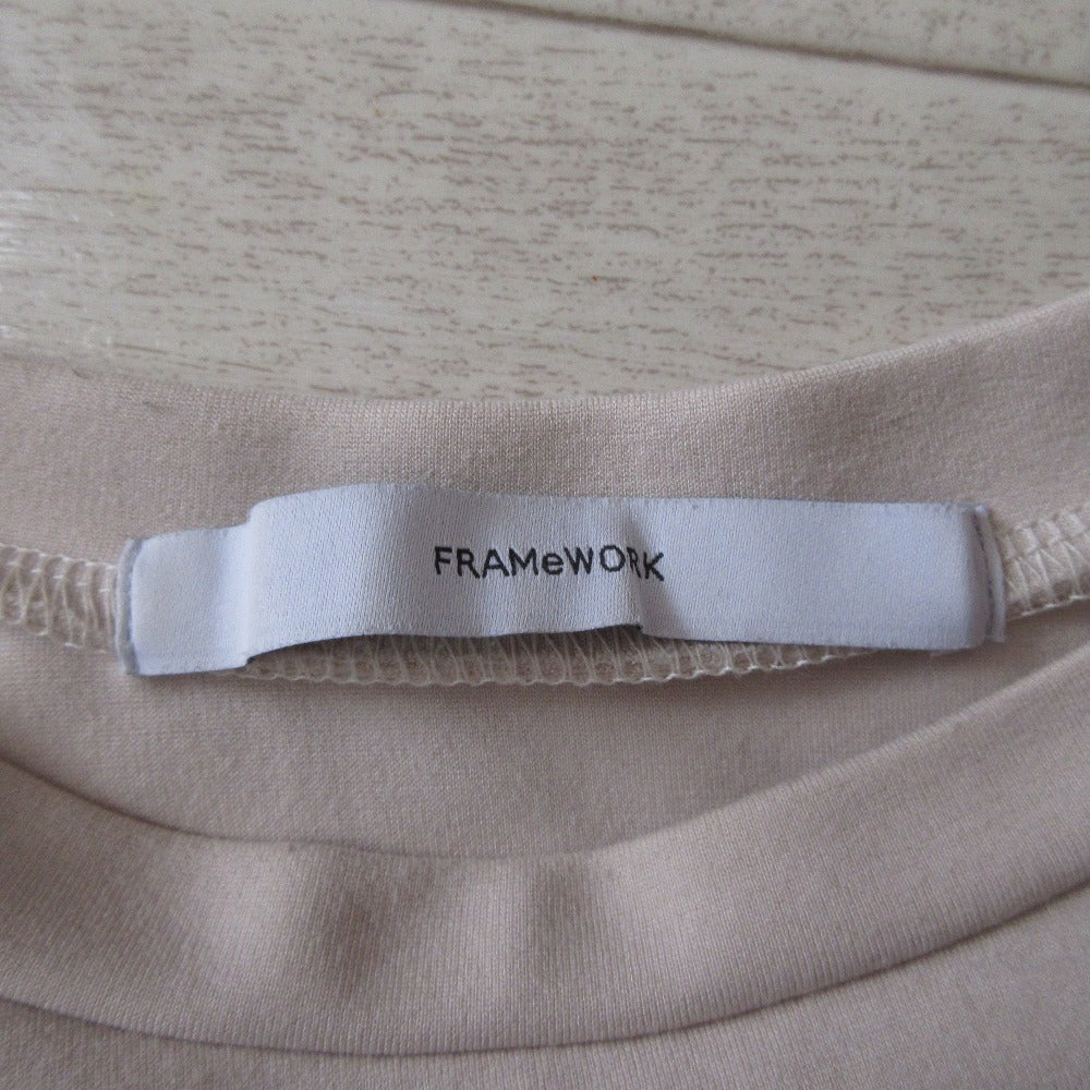 FRAMeWORK レーヨン ナイロン プルオーバー