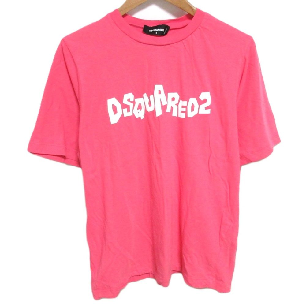DSQUARED2 ロゴプリント コットンTシャツ