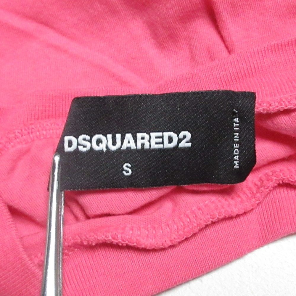 DSQUARED2 ロゴプリント コットンTシャツ